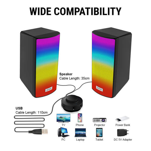 Ant Esports GS510 RGB Gaming Speaker